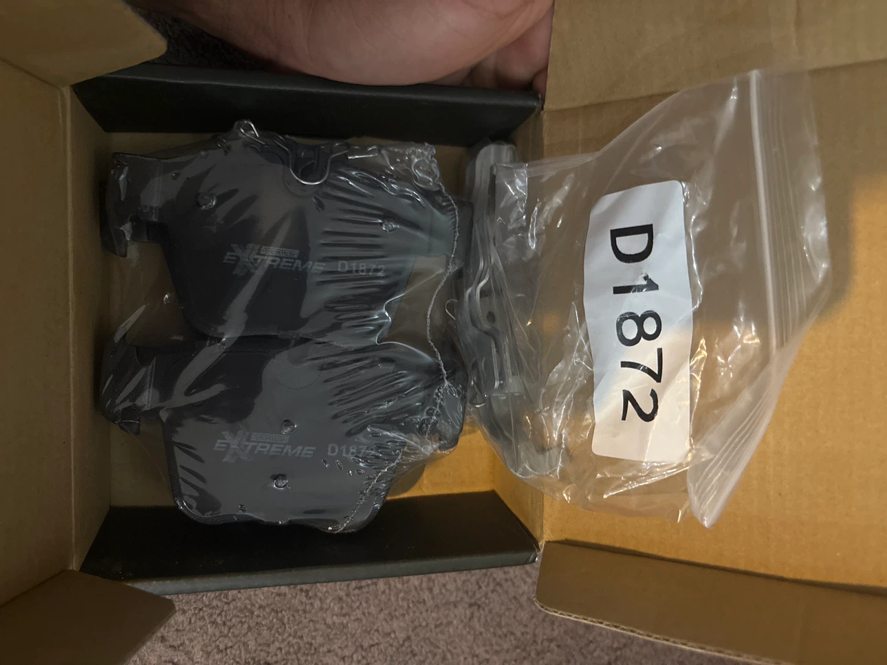 Rear Brake Pads D1872 “2 pair” - photo 3