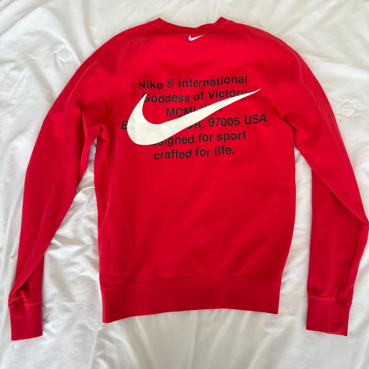 Nike Red Crewneck Sweatshirt - photo 2