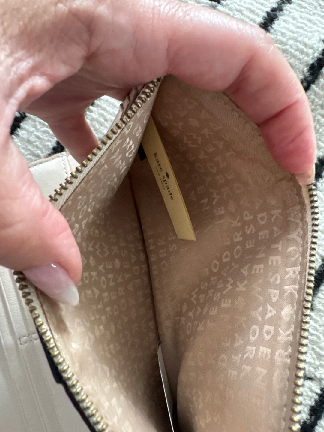 Kate Spade Wallet - Beige EUC - photo 3