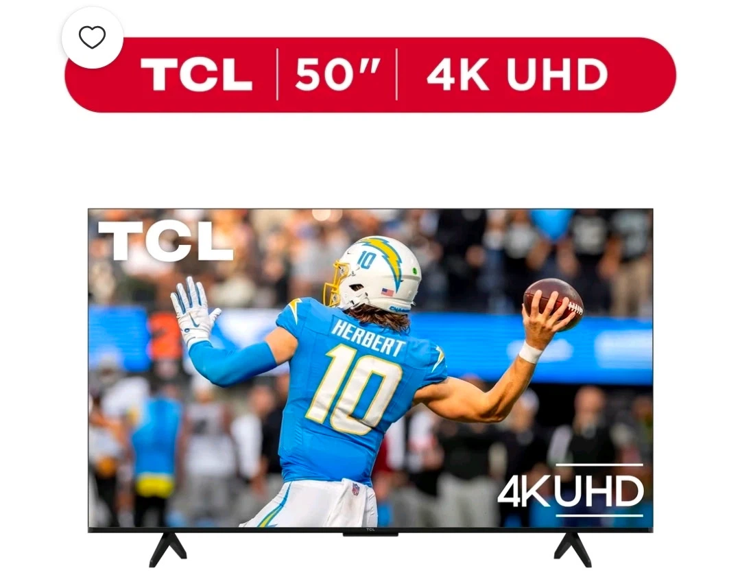 New in box TCL 50" 4K UHD Smart TV - photo 2