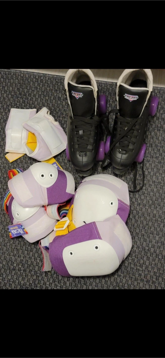 Sure-Grip Roller Skates + Moxi Protective Gear