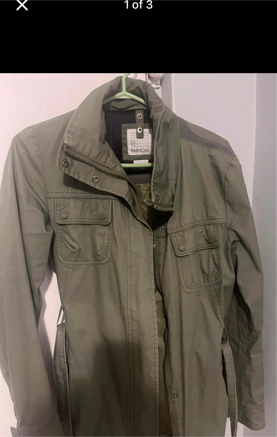 Geox Green Jacket Size S