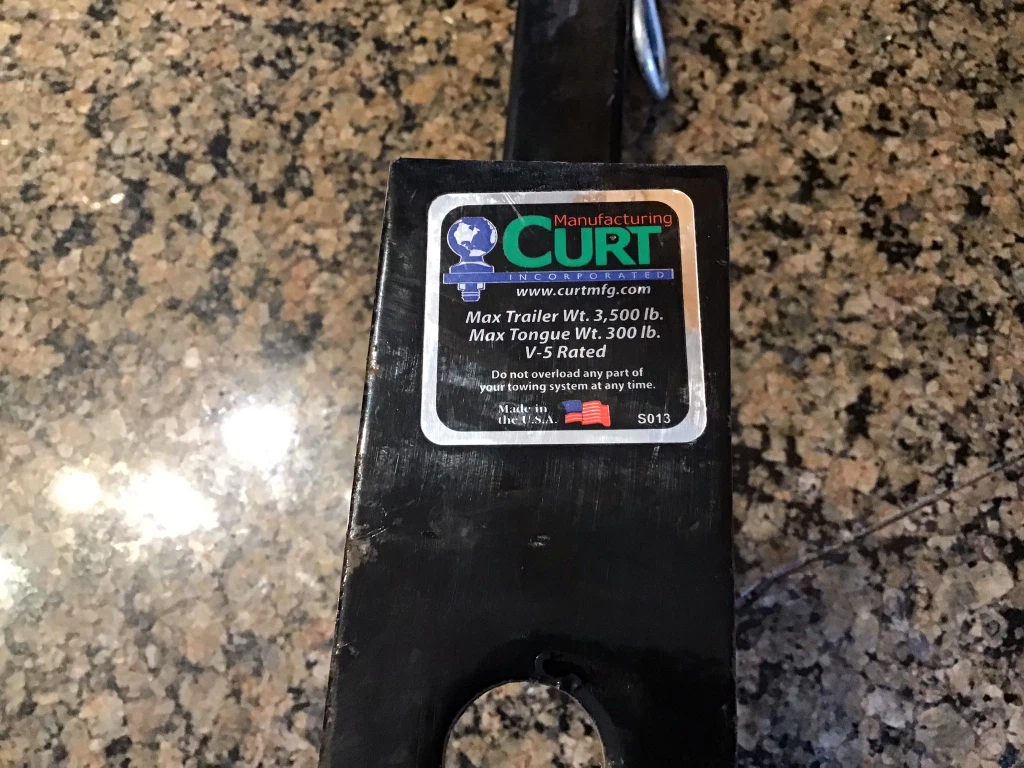 CURT Trailer Hitch Ball Mount with Pin