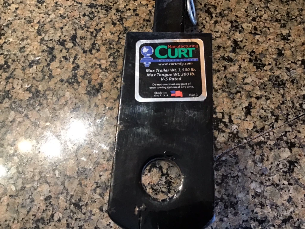 CURT Trailer Hitch Ball Mount with Pin - photo 2