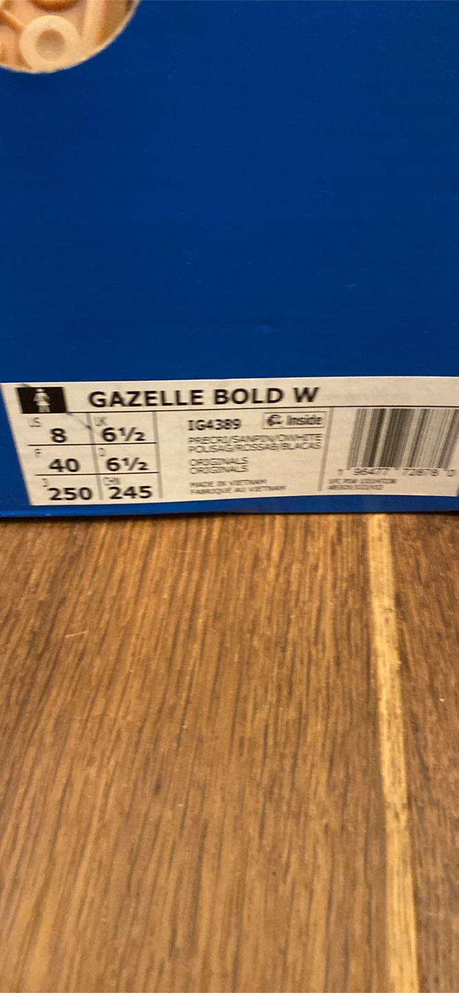 Adidas Gazelle Bold W Women's Pink Velvet Platform Sneakers - photo 3