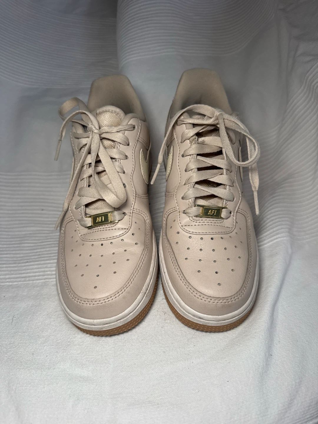 Nike Air Force 1 Low Pale Pink Sneakers - photo 2