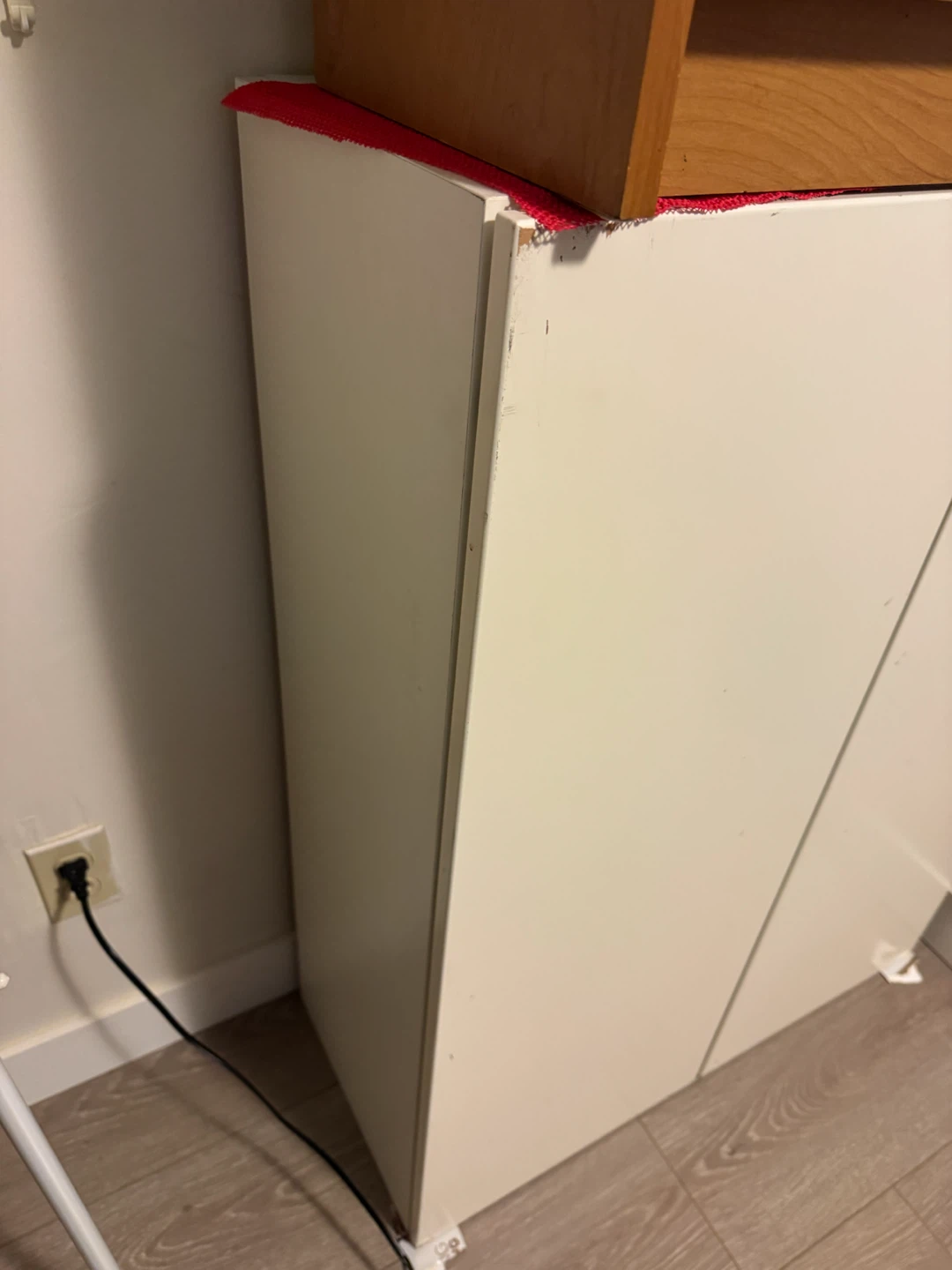 white cupboard