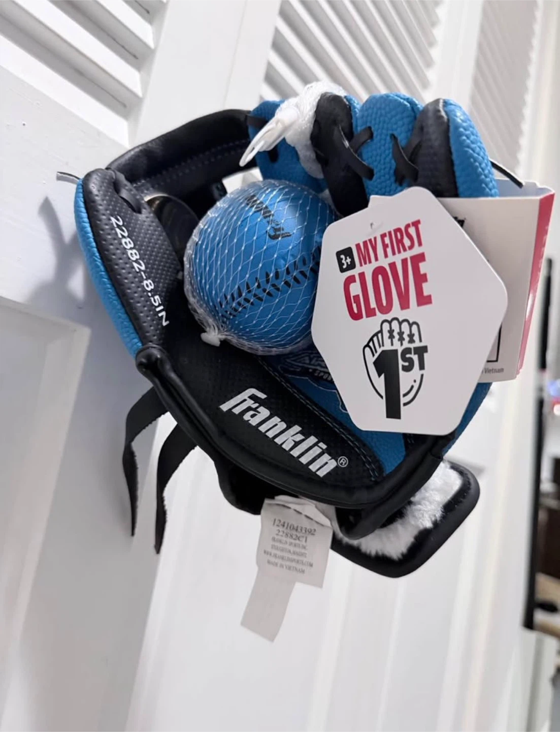Franklin Sports My First Glove Youth Baseball Glove Set - photo 3
