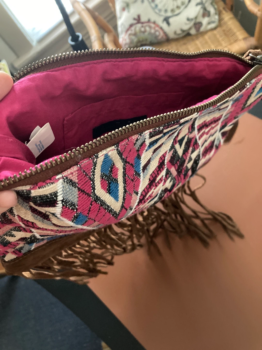 Boho Fringed Clutch Bag - photo 2