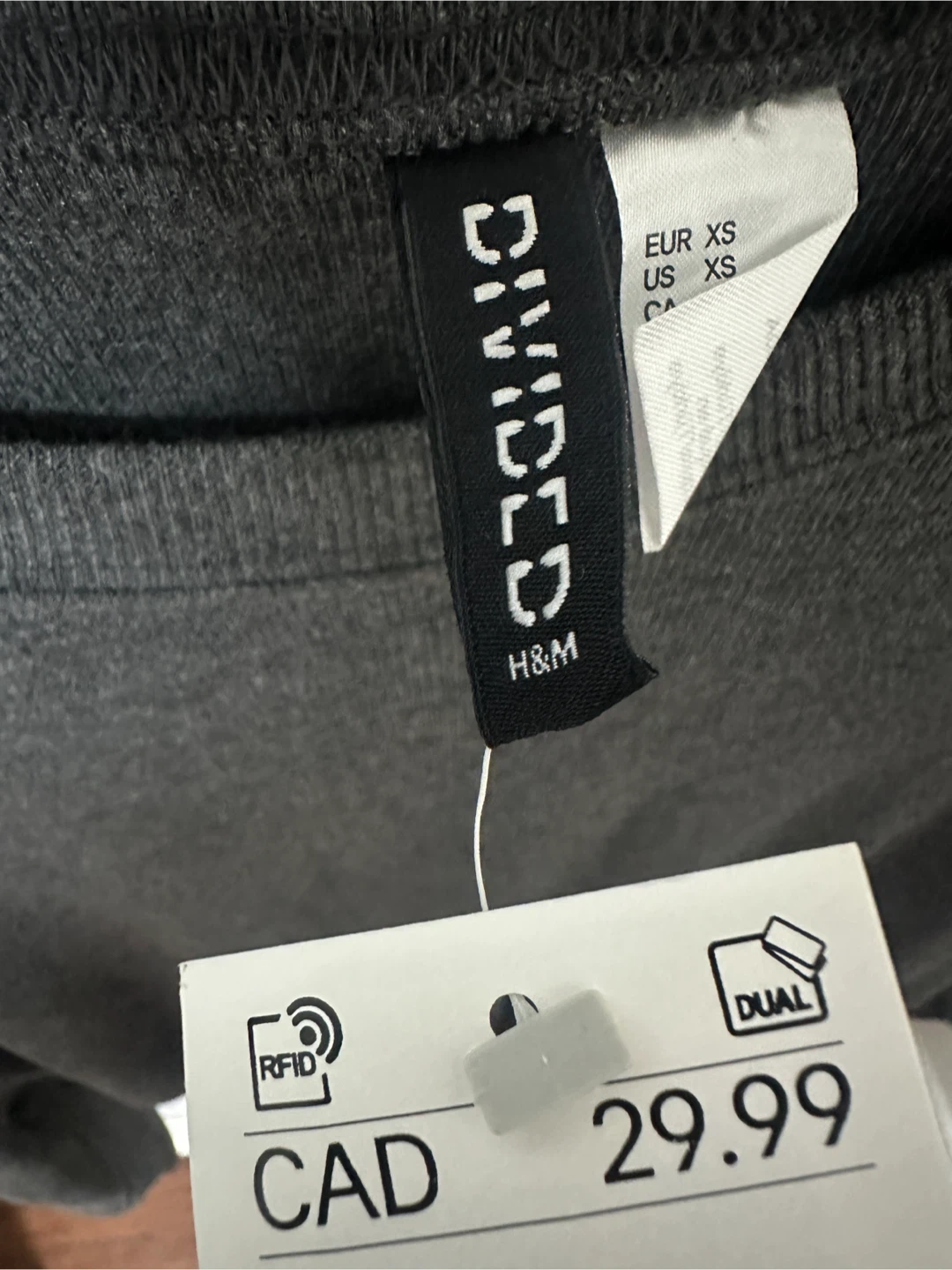 New Divided H&M Grey Cropped Sweater - photo 2