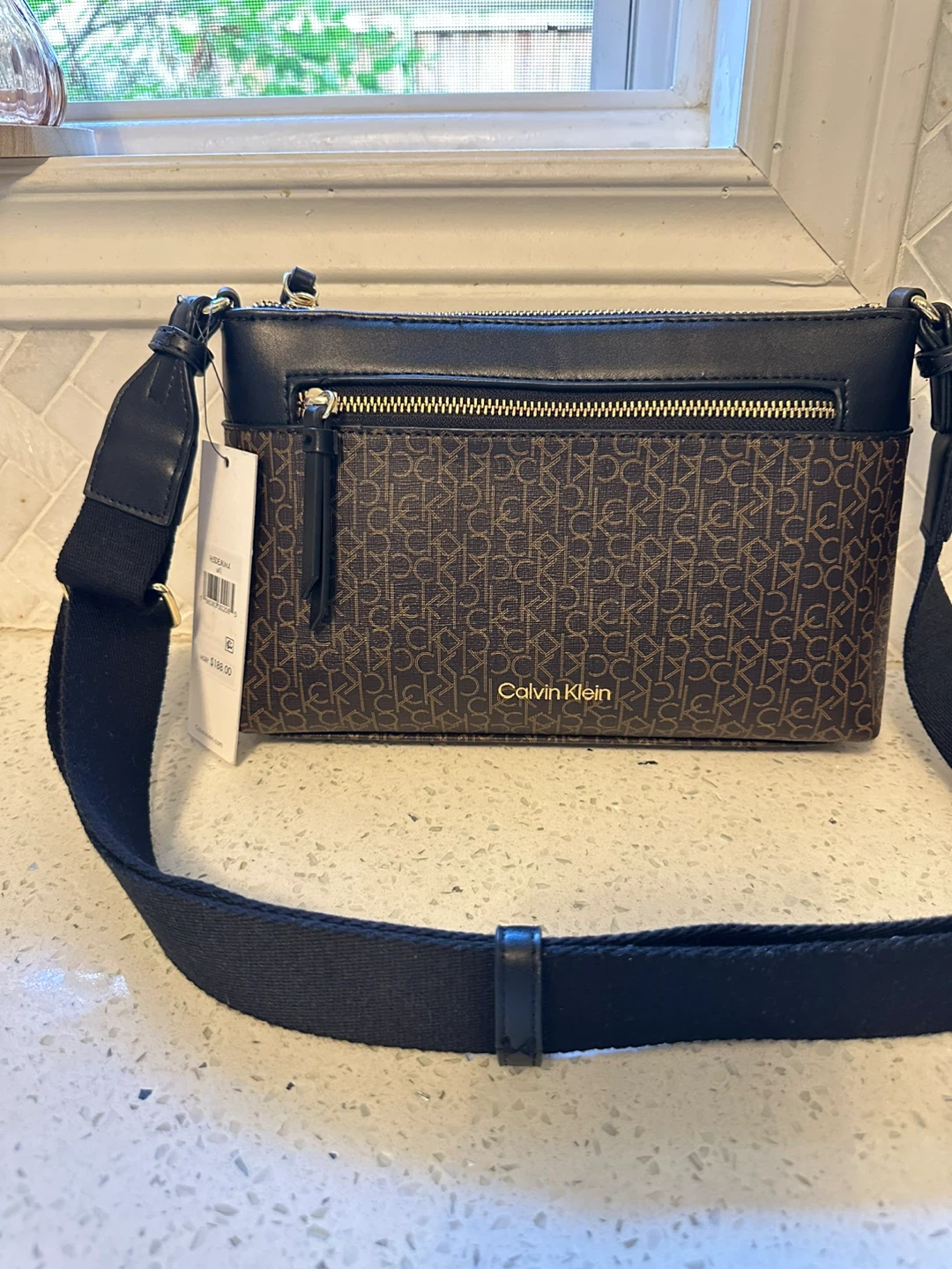Calvin Klein Monogram Crossbody Bag - photo 5