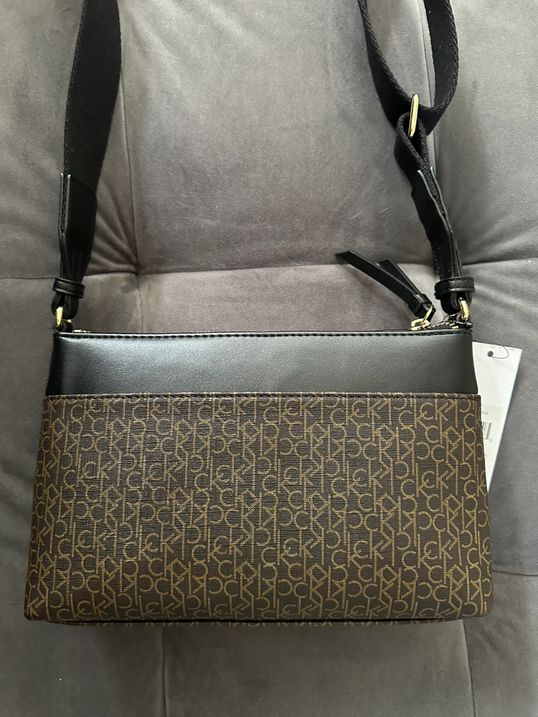 Calvin Klein Monogram Crossbody Bag - photo 4