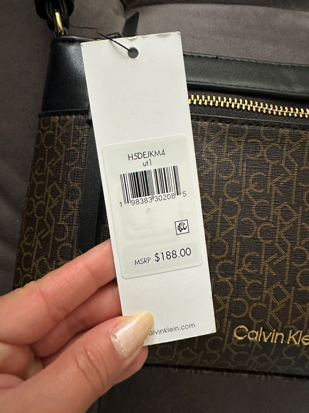 Calvin Klein Monogram Crossbody Bag - photo 2