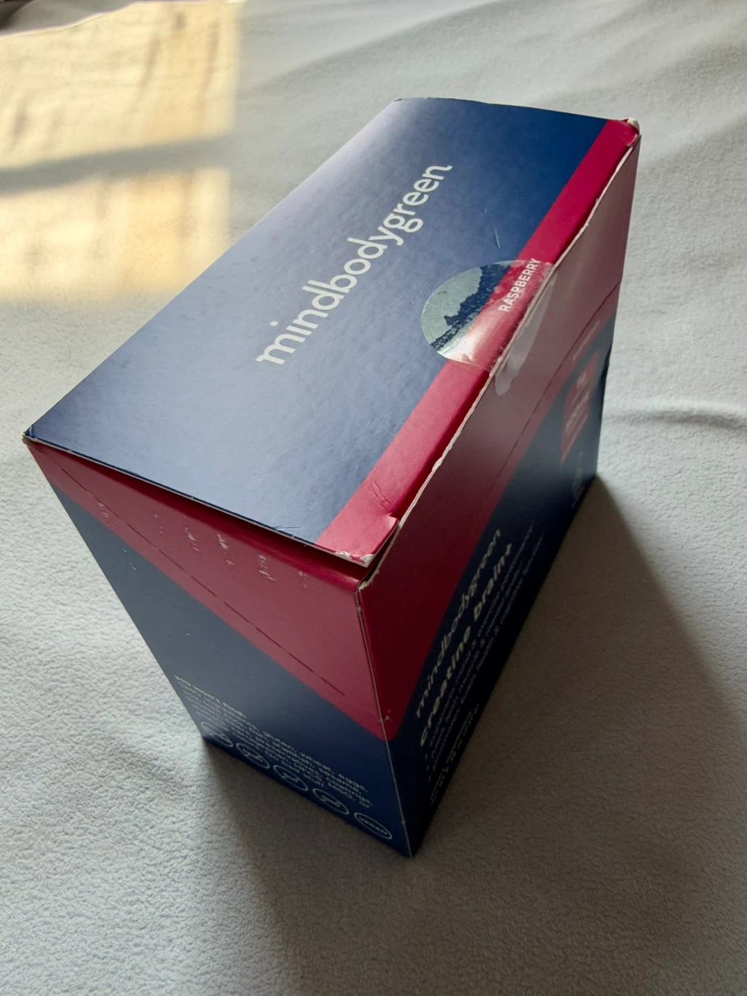Mindbodygreen Creatine Brain+ 30 Stickpacks Raspberry (one box) - photo 3