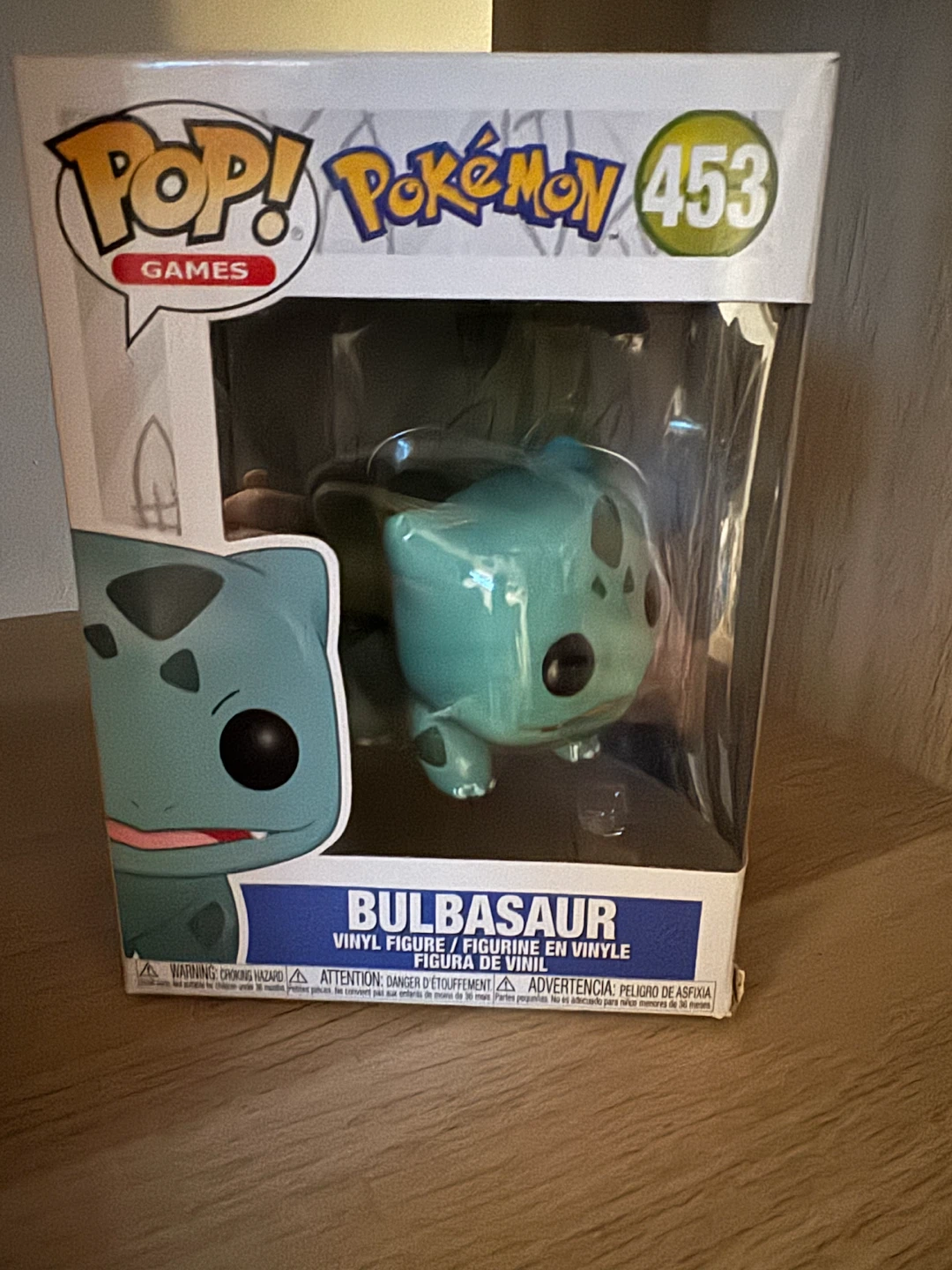 BNIB Funko Pop! Pokémon 453 Bulbasaur Vinyl Figure - photo 2
