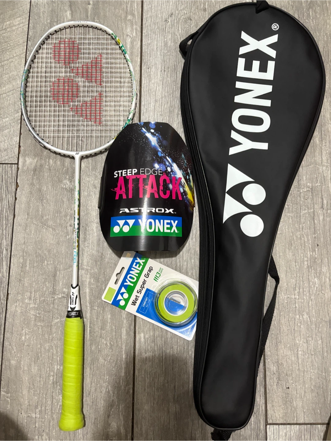 Yonex Astrox Badminton Racquet with Case and Grip