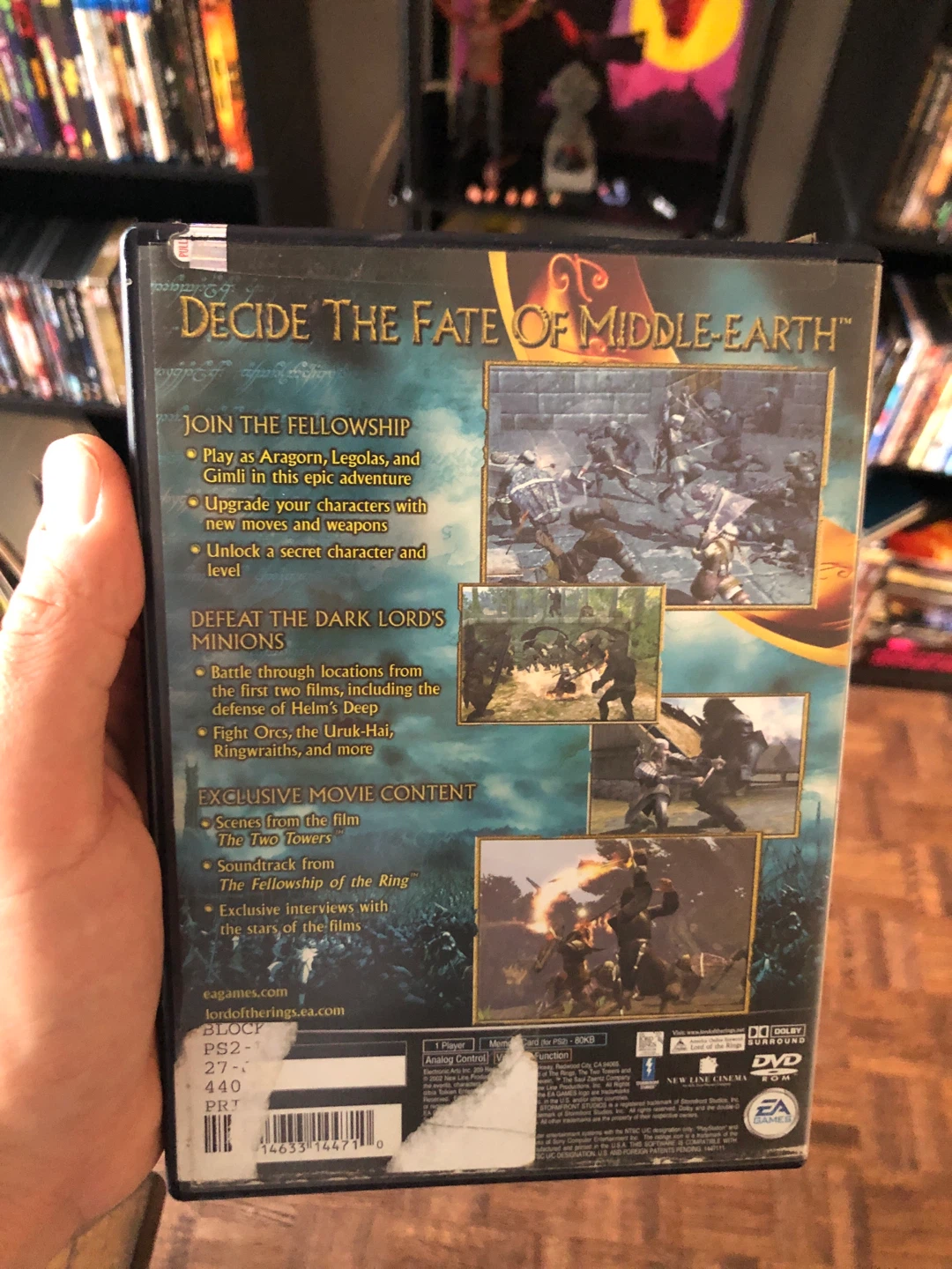Lord of the Rings PS2 - photo 2