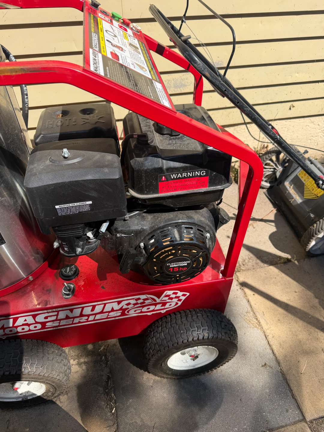 Magnum 4000 Gold Series Hot Water Pressure Washer - photo 2