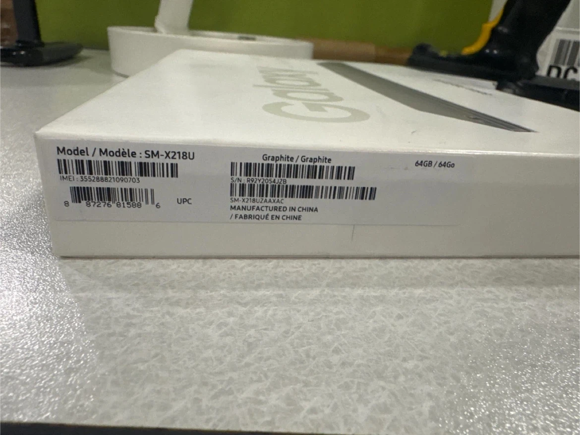 Sealed Samsung Galaxy Tab A9+ 5G Tablet - photo 2