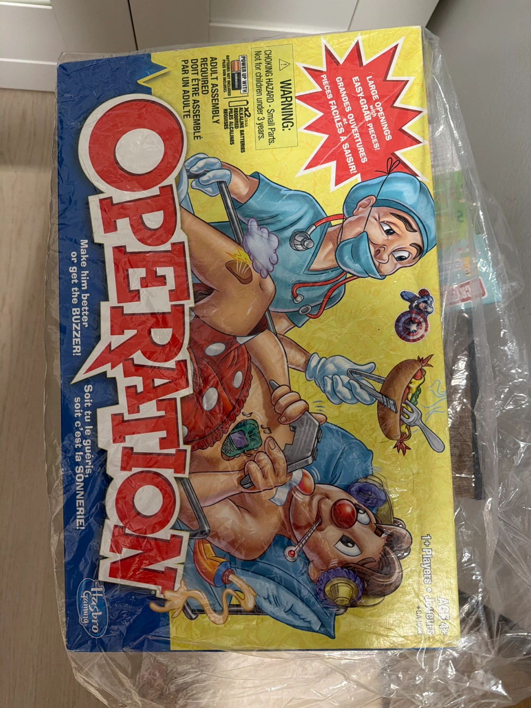 Hasbro Gaming Operation Board Game