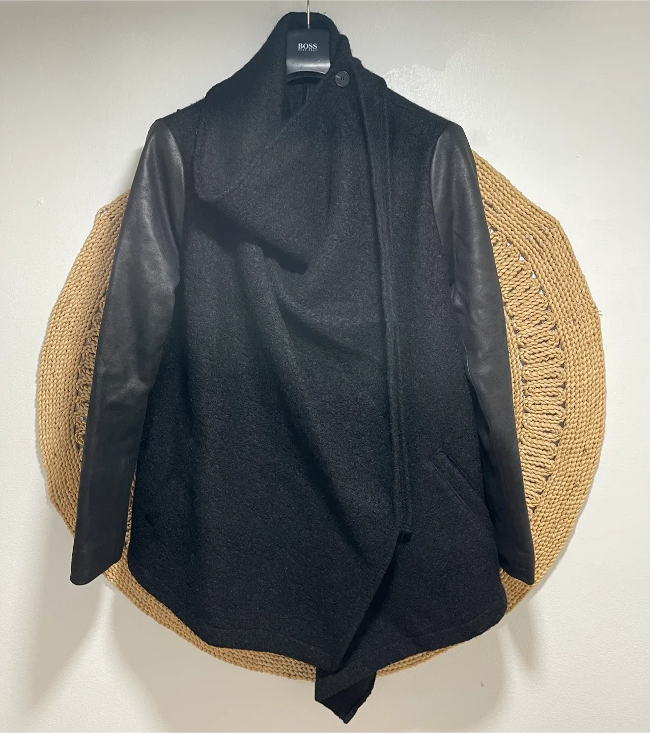 Unplugged Museum Asymmetrical Wool Blend Jacket - photo 3