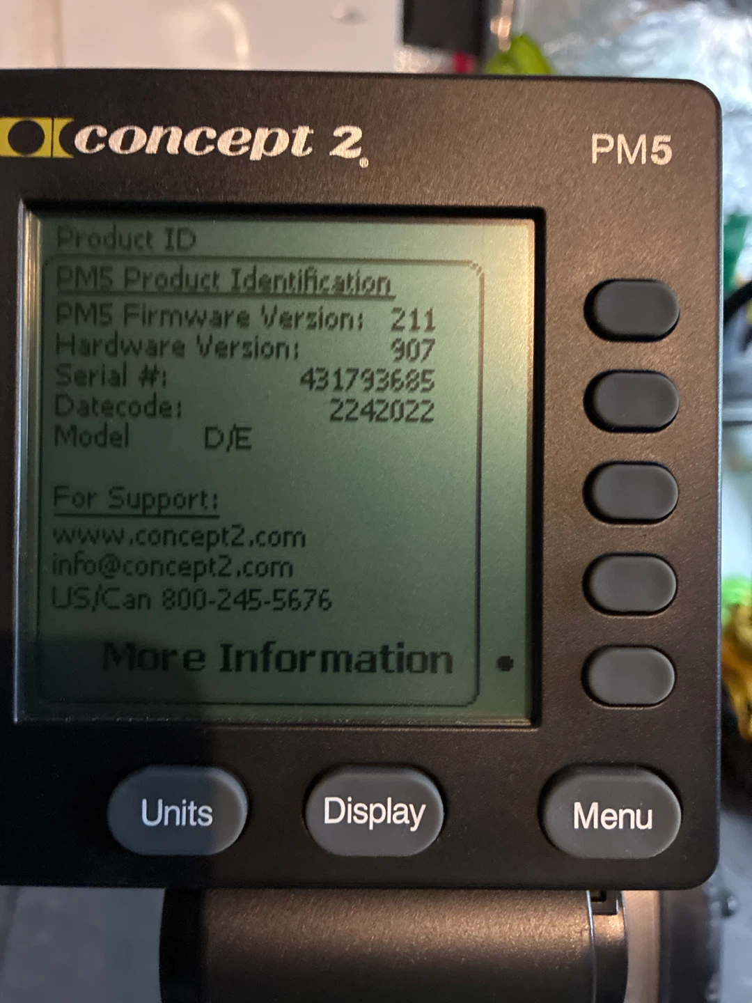 Concept 2 Rower with PM5 Monitor - photo 3