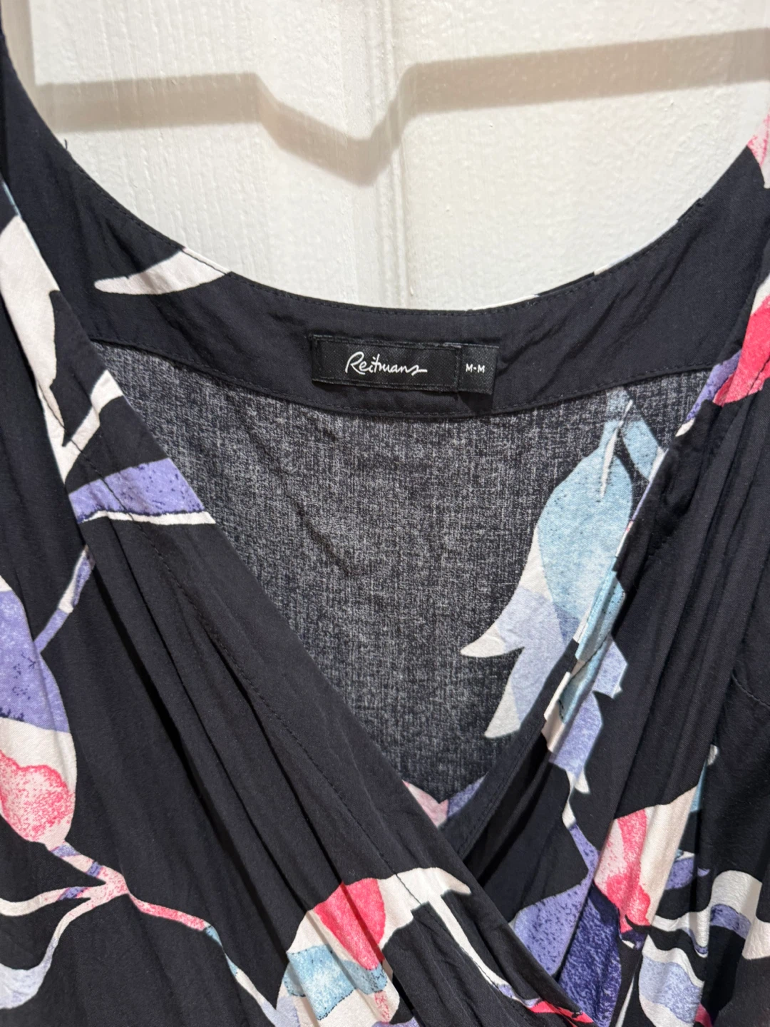 Reitmans Tropical Floral Sleeveless Wrap Dress - photo 2