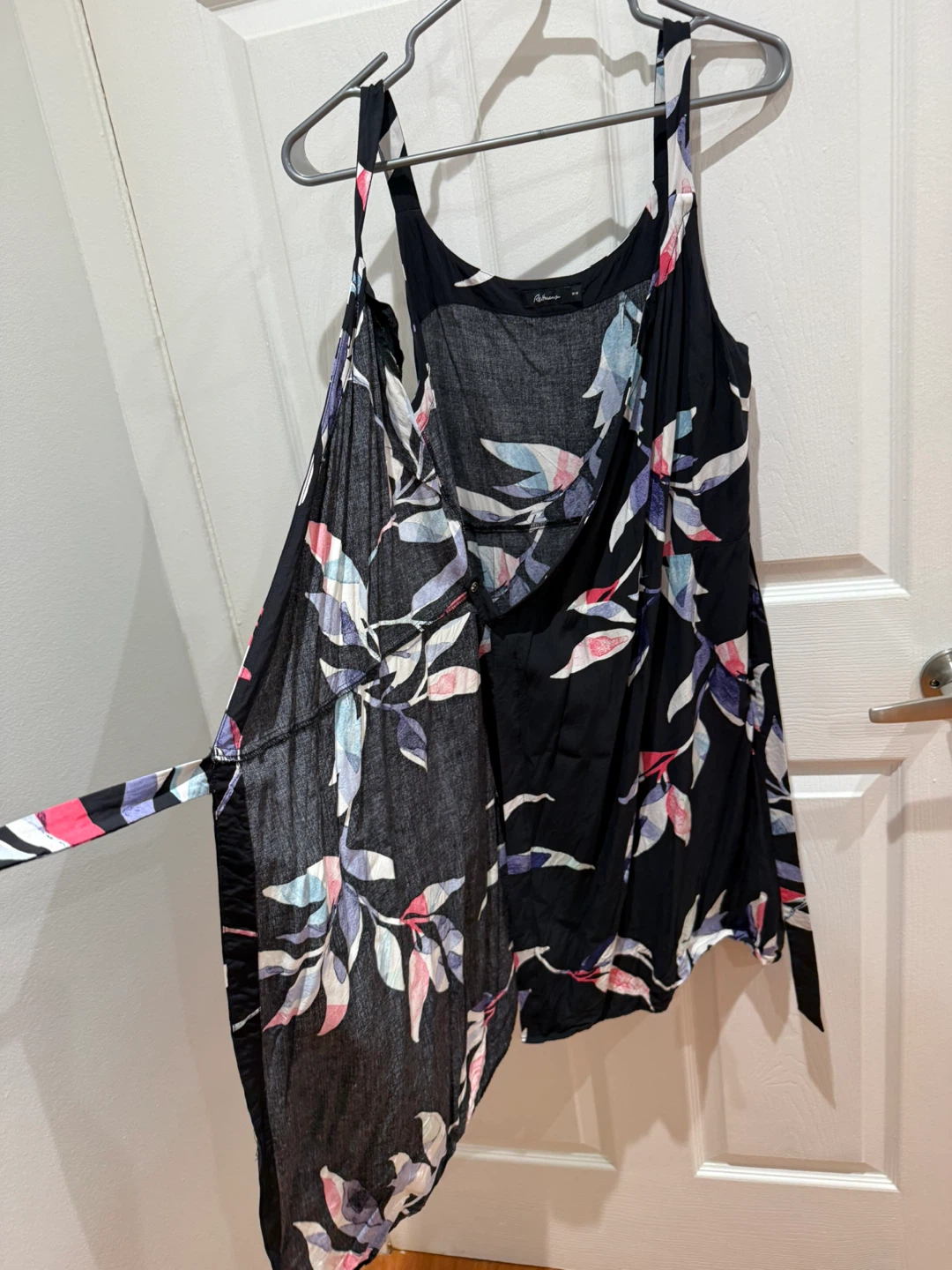 Reitmans Tropical Floral Sleeveless Wrap Dress - photo 3