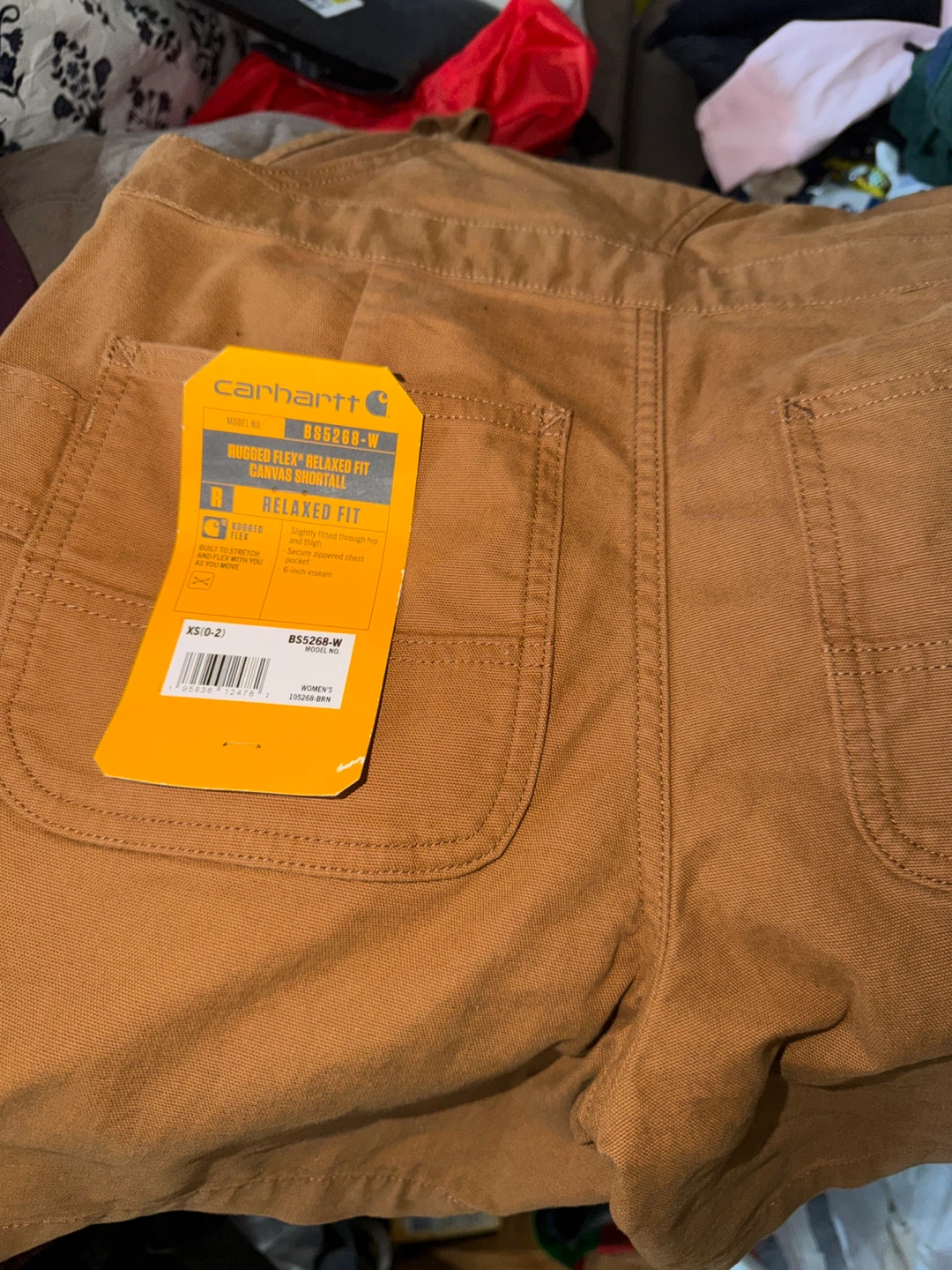 Carhartt XS women overall relaxed fit