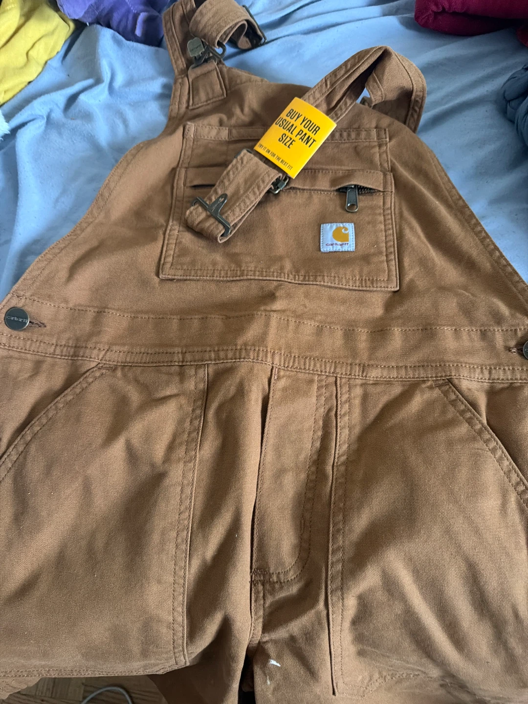 Carhartt XS women overall relaxed fit - photo 2
