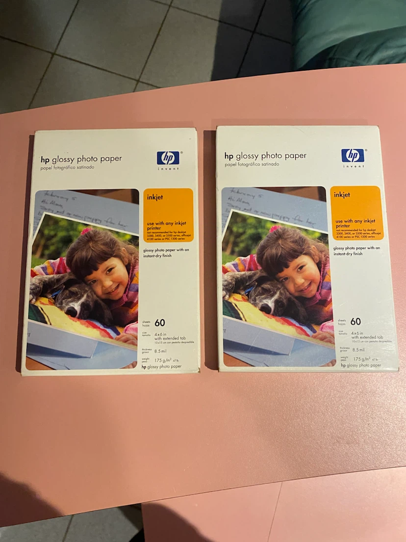 HP Glossy Photo Paper - 60 Sheets
