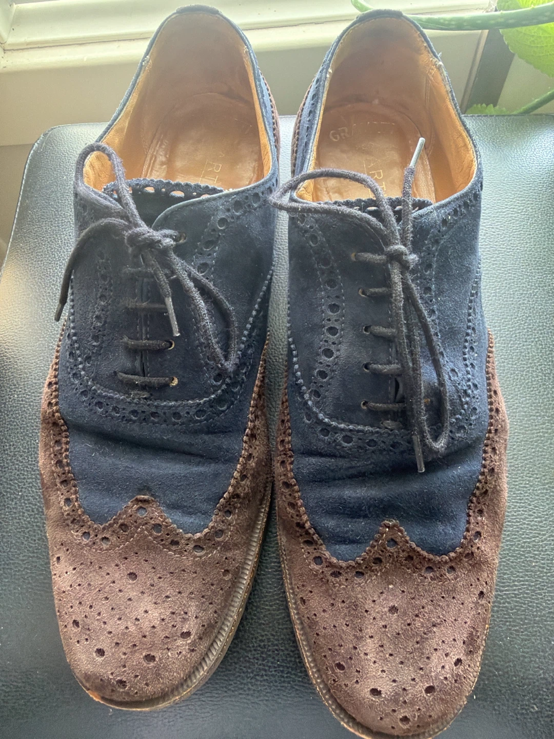 Arthur Beren Men's Wingtip Brogues - Size 6.5 W