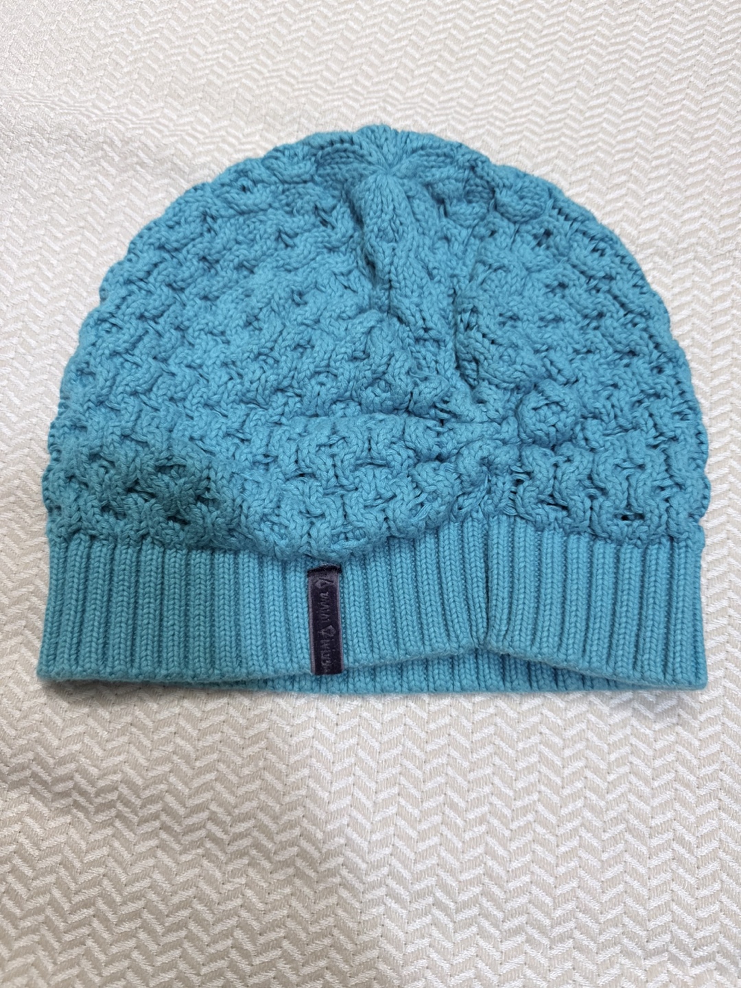Ivivva blue knit beanie OS