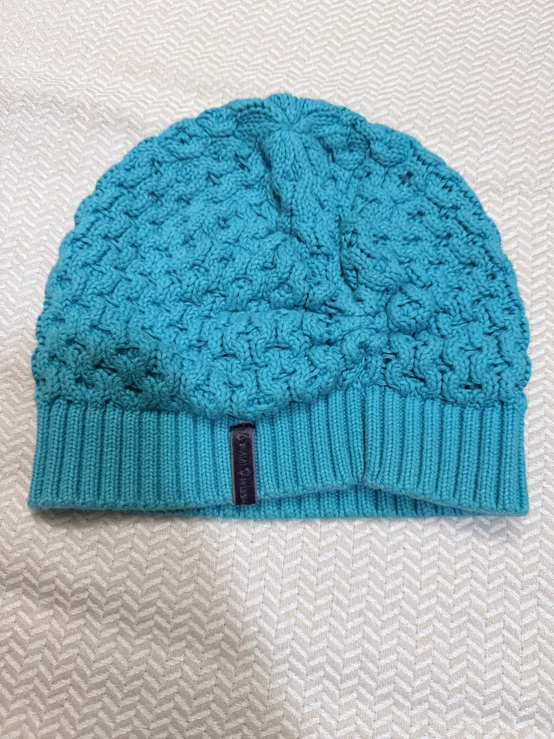 Ivivva blue knit beanie OS
