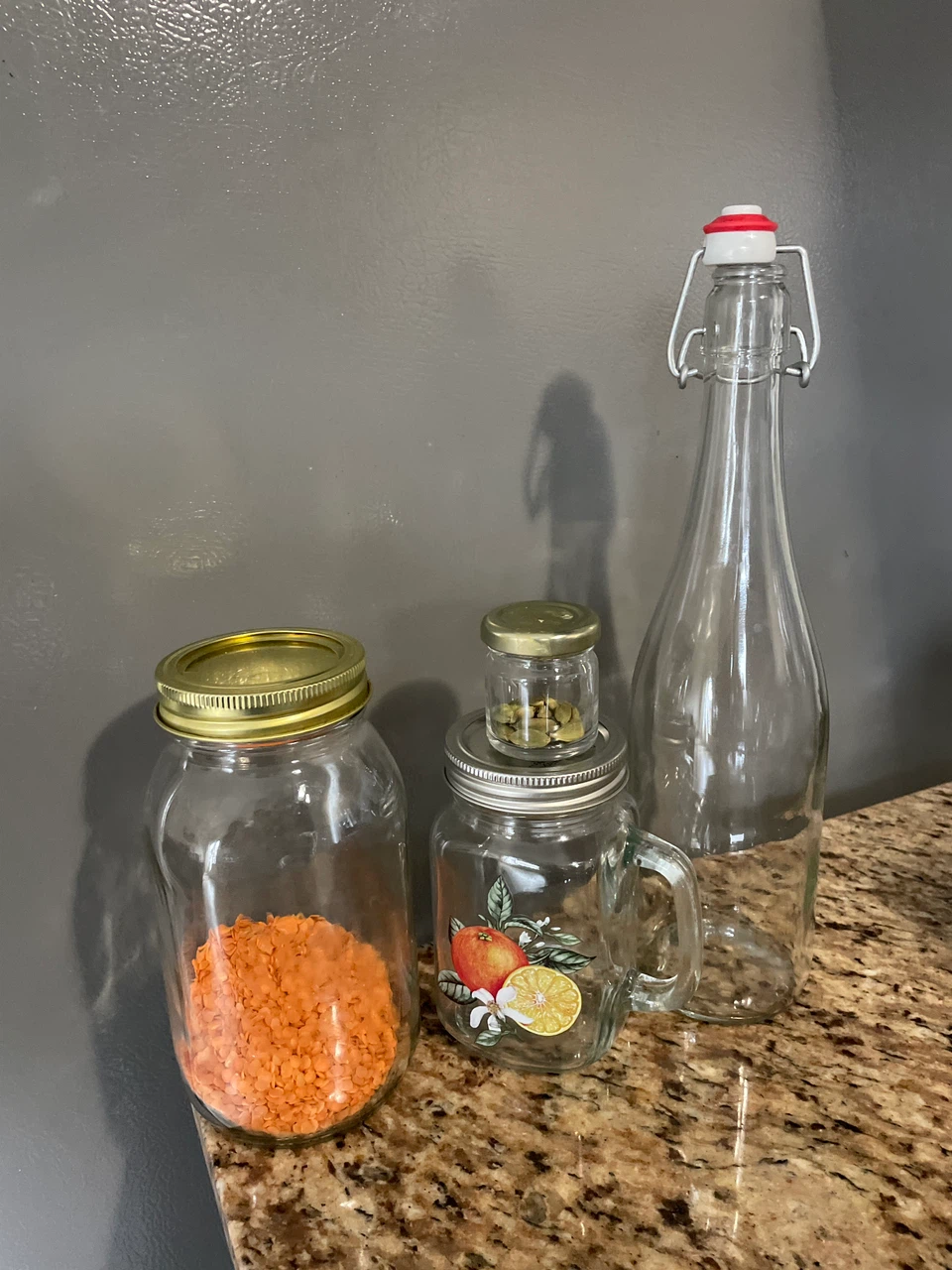 Set of 7 Glass Jars and Bottles - photo 2
