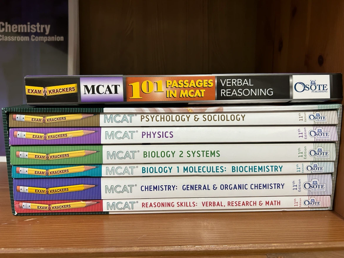 MCAT Study Books, Prep101 & Exam Krackers