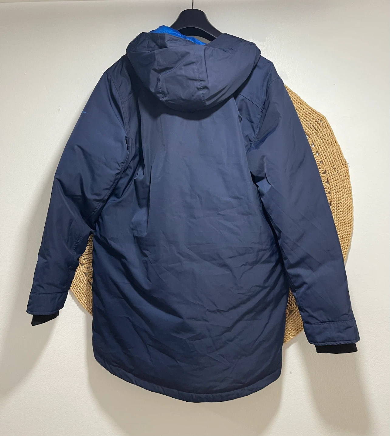 Reebok Urban Down Parka Jacket - Navy - Large - photo 3