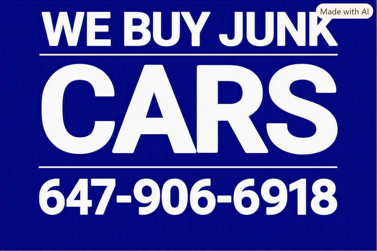 We Buy Junk Cars - 647-906-6918