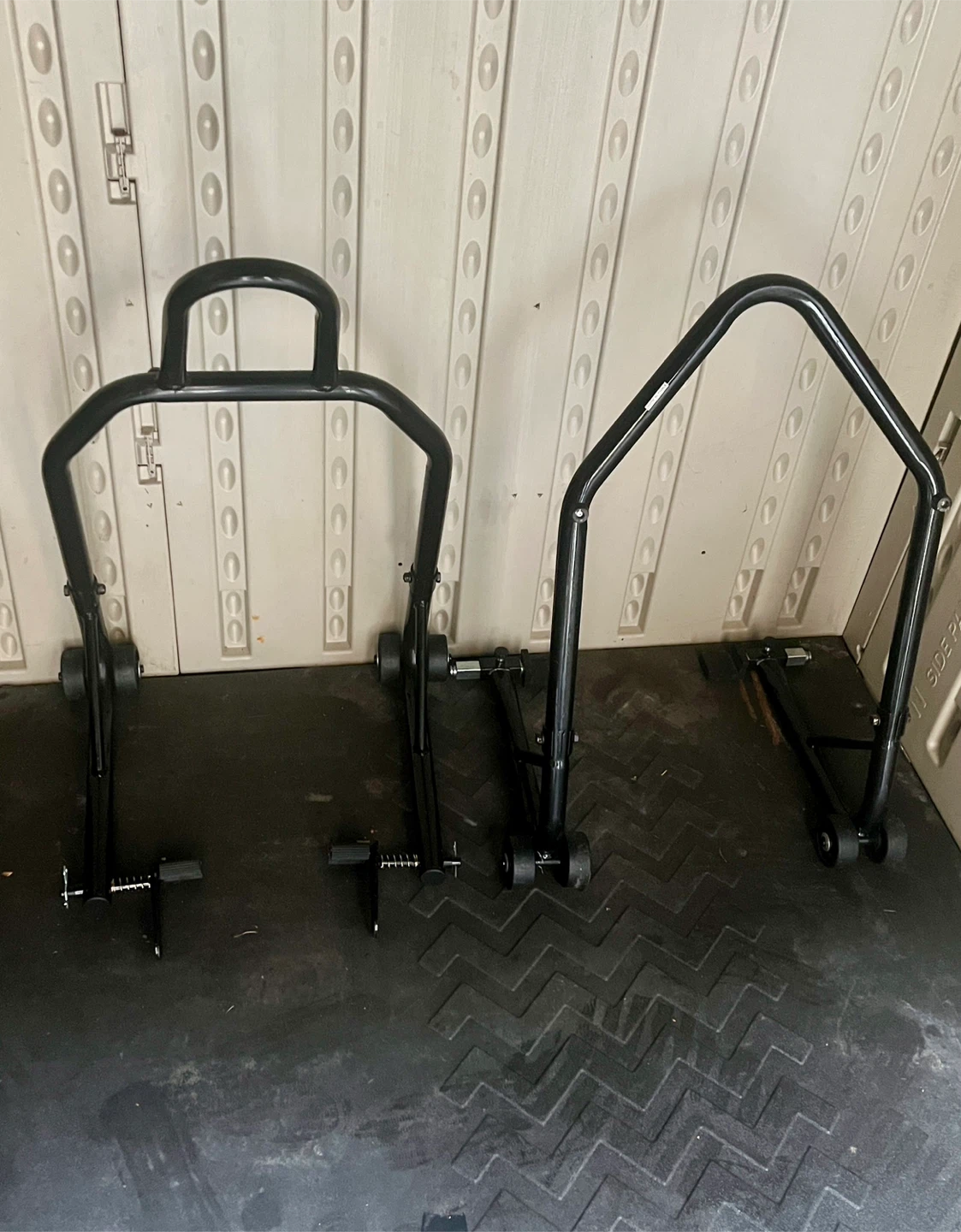 Universal Motorcycle Stands Front and Rear - photo 2