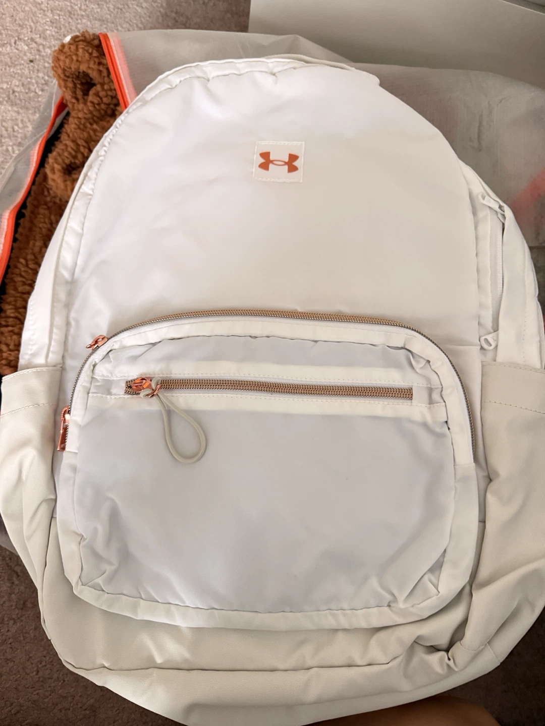 Under Armour White Backpack with Laptop Layer - photo 2