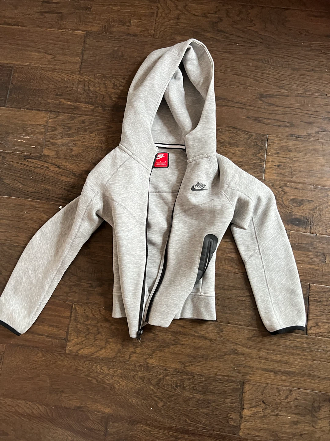 Nike Tech Fleece Hoodie Grey Size S