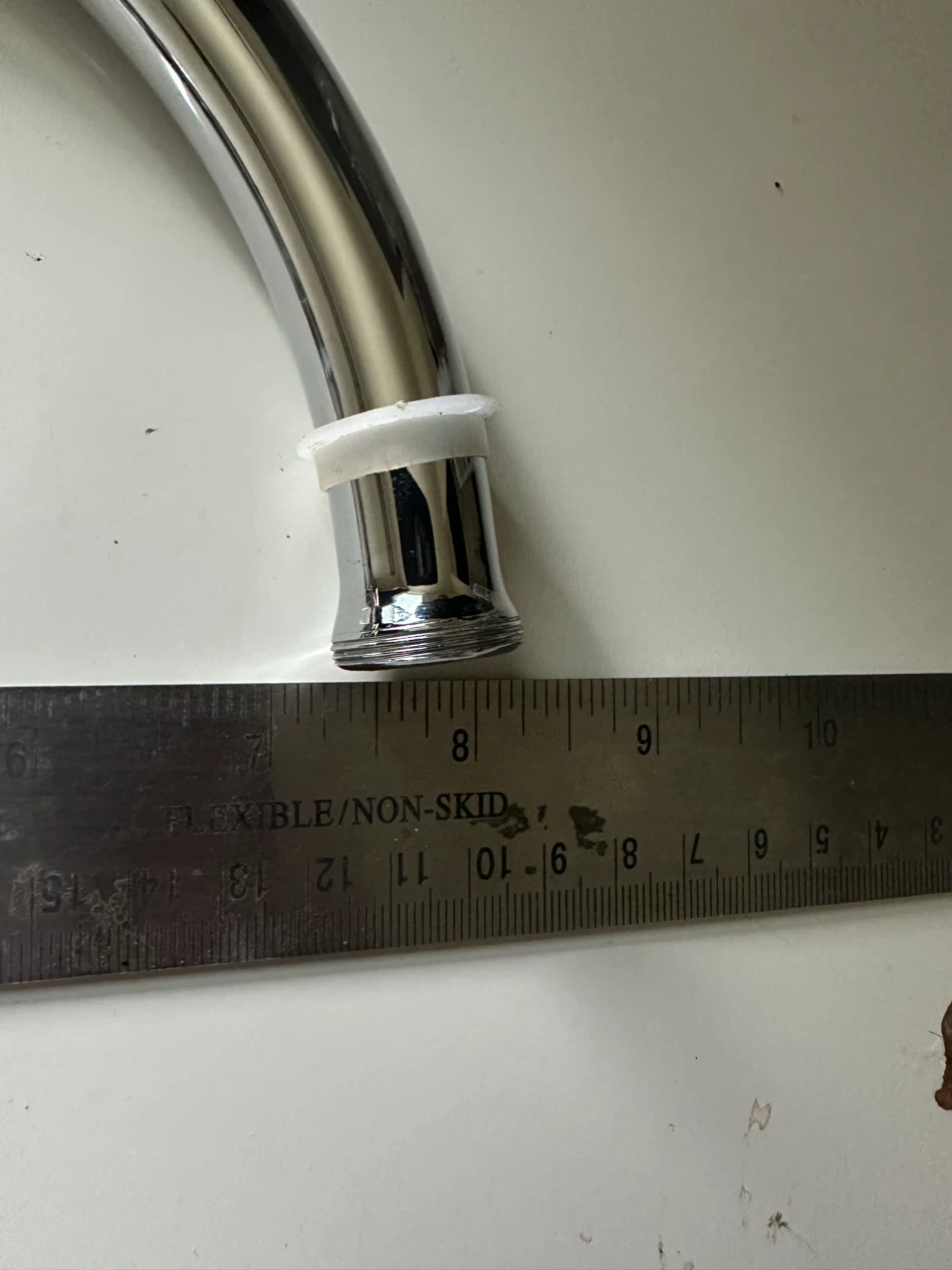 Chrome Gooseneck Faucet Spout - photo 4