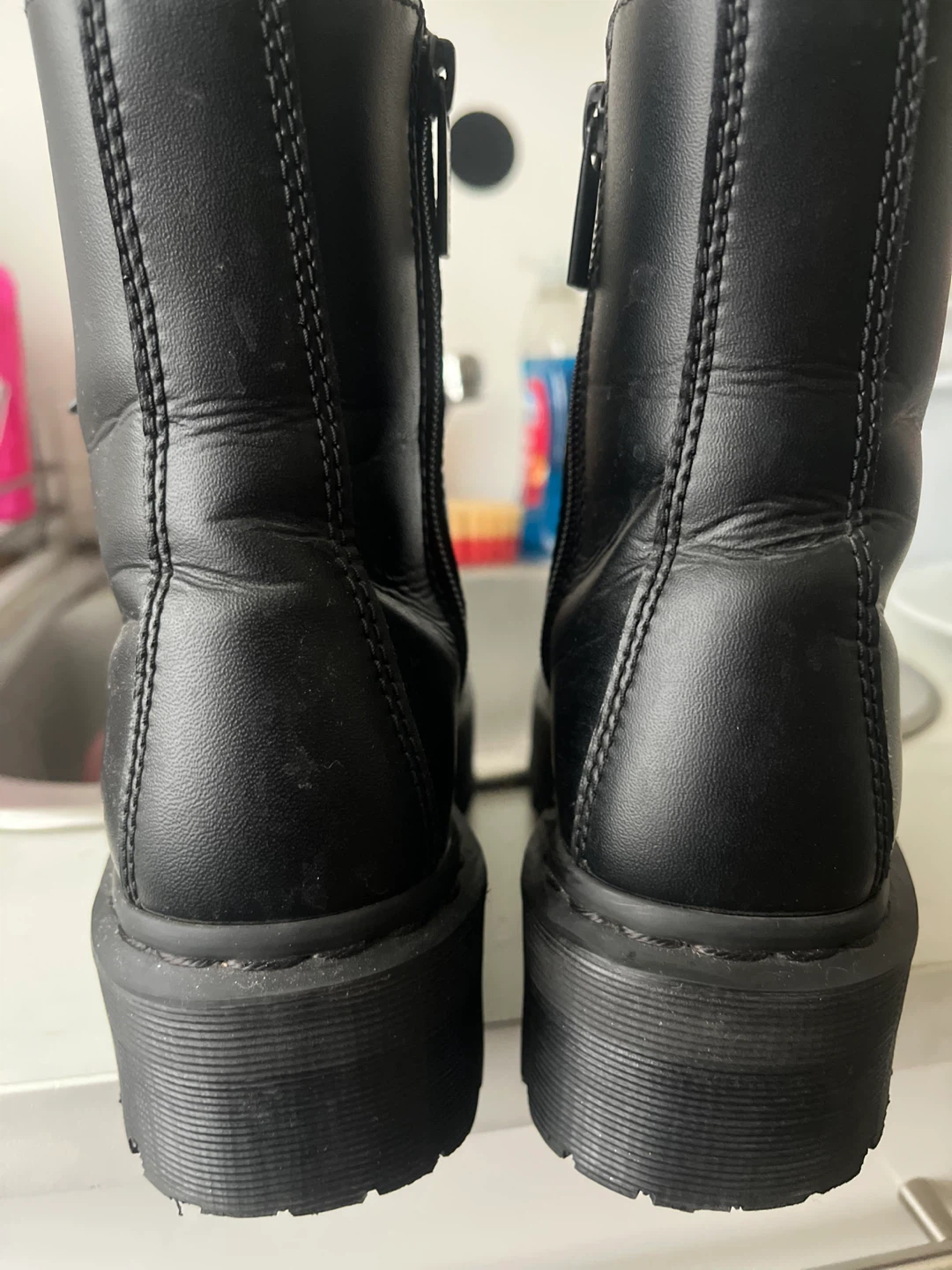 Vegan leather Doc Martens - photo 2