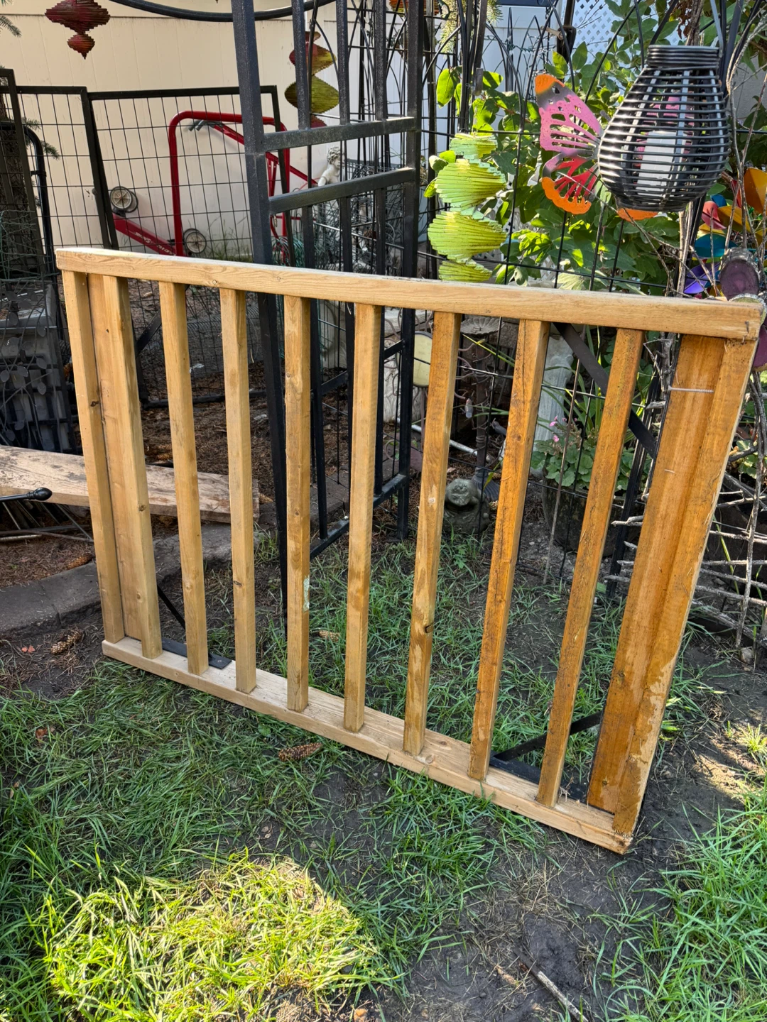Wooden gate