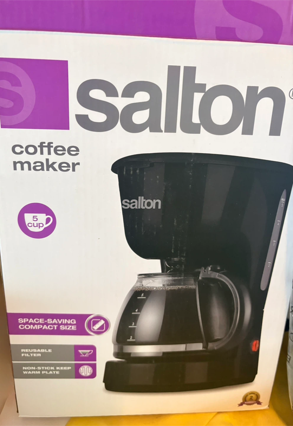 Salton 5-Cup Coffee Maker - photo 3