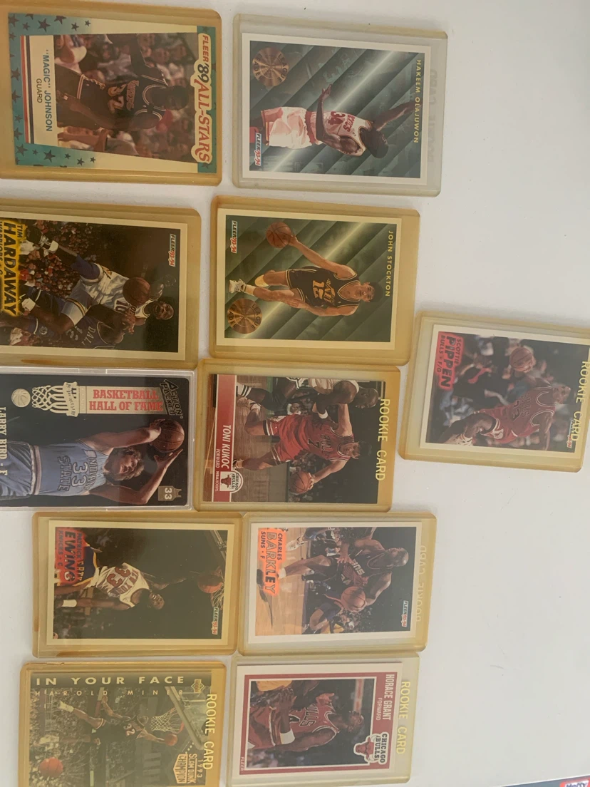 Collection of NBA Basketball Cards - Fleer