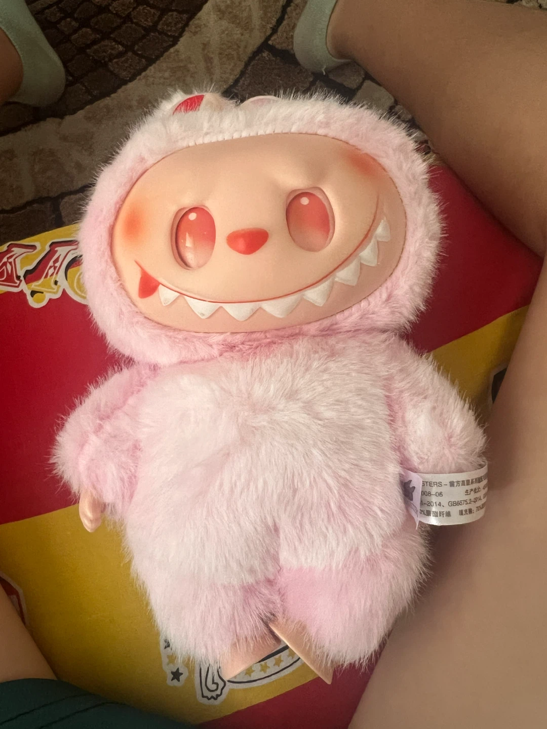 Pink labubu