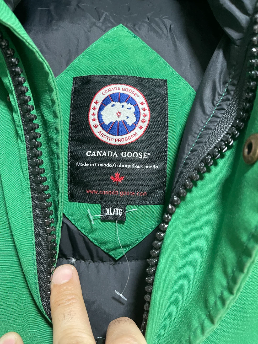 Canada Goose Green Winter Jacket - XL/TG - photo 2