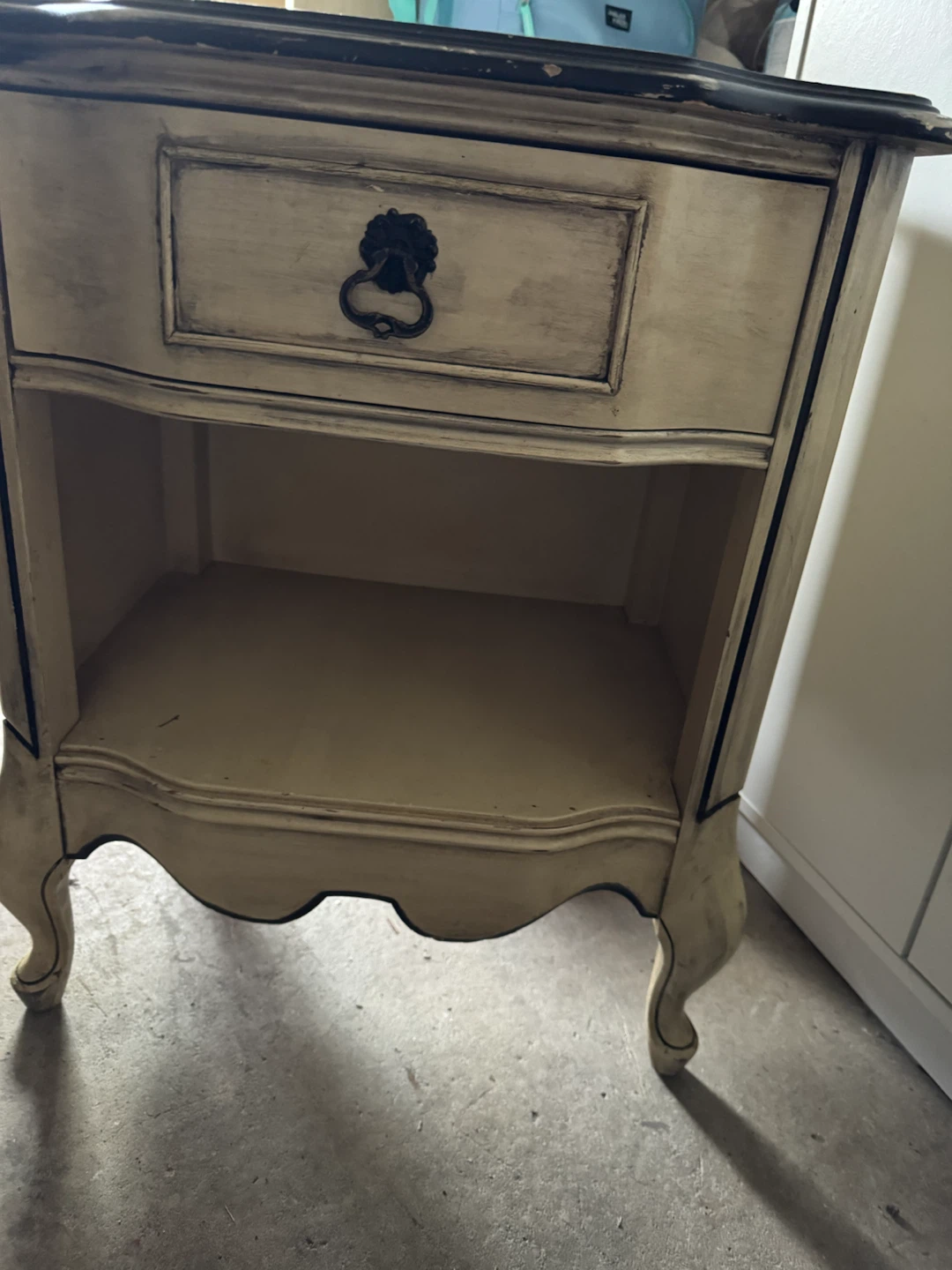 small bedside table
