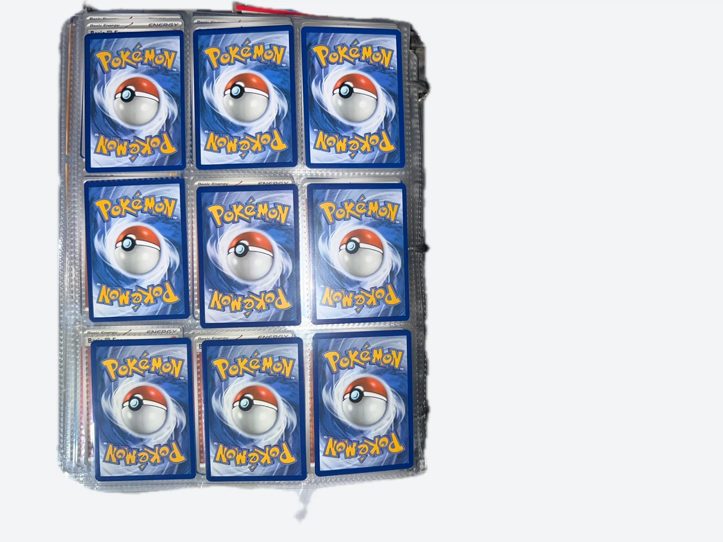 Pokemon Basic Energy Cards (Fire, Grass, Lightning, Fighting)
